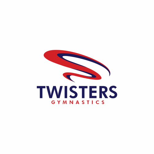 Twister Gymnastics Logo Rebrand - Modern, Exciting, Clean Logo Update for Kids Gymnastics Facility Design by Ok Lis