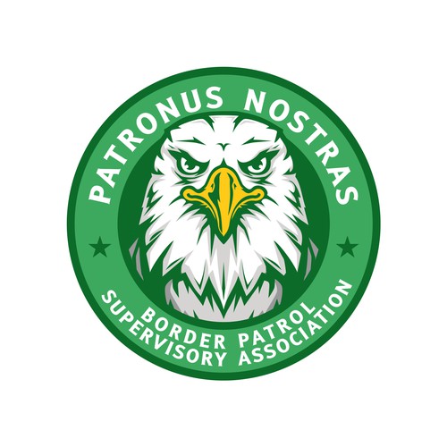 Border Patrol Supervisors Association Eagle Logo Design Design by brint'X