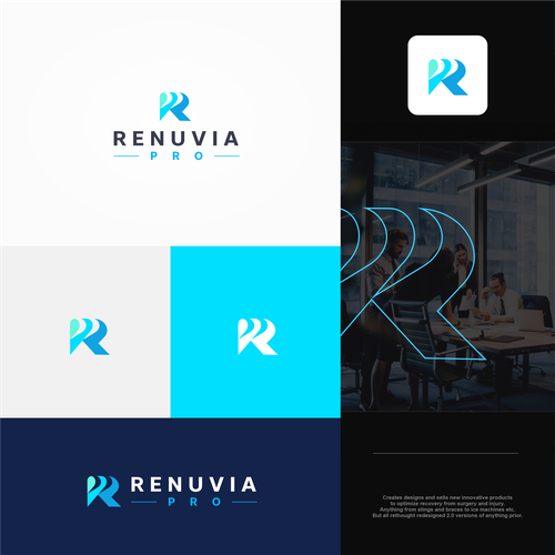 We need a creative design for our new company for optimizing surgical recovery! Design by Anna Rid