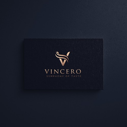 Making a logo in a restaurant (Name is VINCERO) Design by Catalin T.