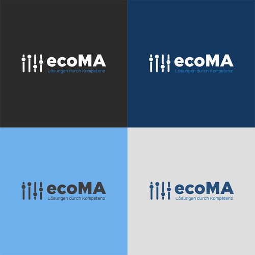 P1881 Logo ECOMA Design by rakeetero