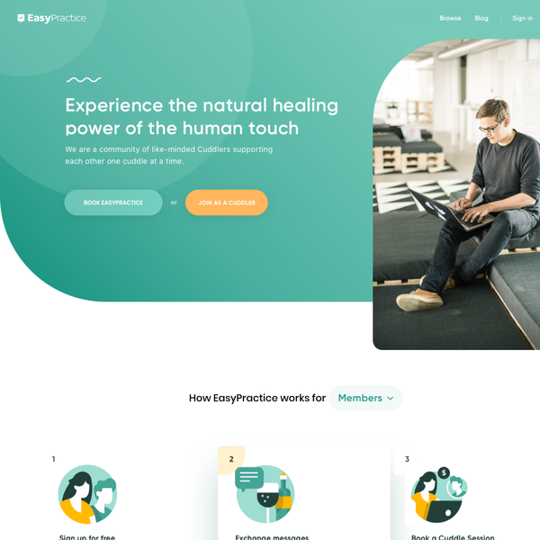 Design by Erneste Graphics titled "Website for therapists and clinicians!"