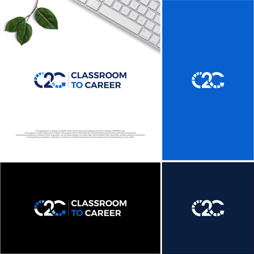 "Classroom to Career" winning Logo design