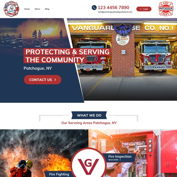 Van Guard Firehouse Website