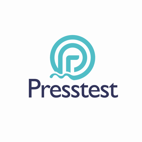 Presstest logo Design by UXSoul