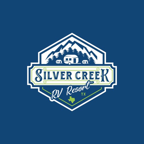 design logo for RV Park and campground Diseño de Alfatih05