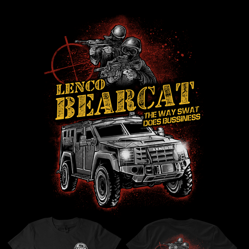 Lenco BearCat Ontwerp door Black Arts 888