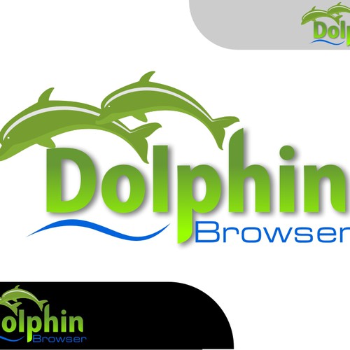 New logo for Dolphin Browser Design by Nanak-DNA