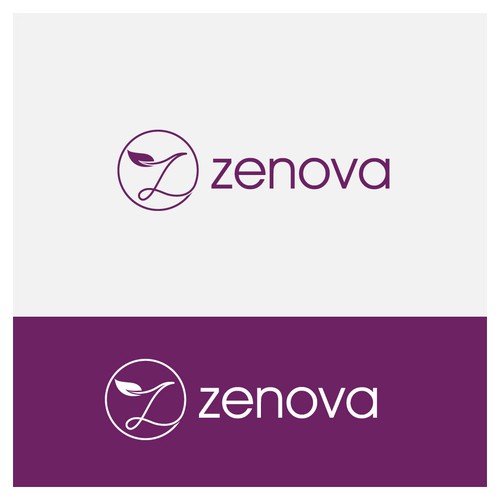 Zenova Logo: Revolutionary suite of health and wellness mobile apps Diseño de Sanjayarts123