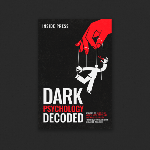 Intriguing Cover for Book on the "Mysteries of Dark Psychology" Design by kustasbudrikas