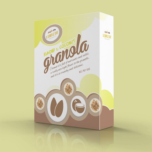 A Simple Day Granola Box Design Design by ilonaGi