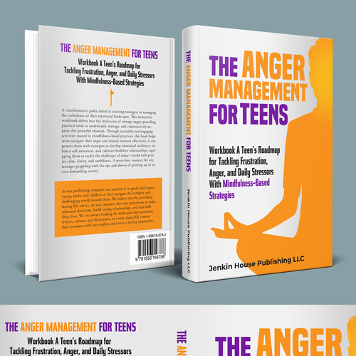 Awesome book cover to help teens rock at life! Design by Hisna