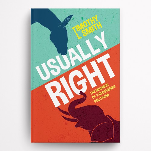 Playful Political Book Cover WANTED! Design by mersina