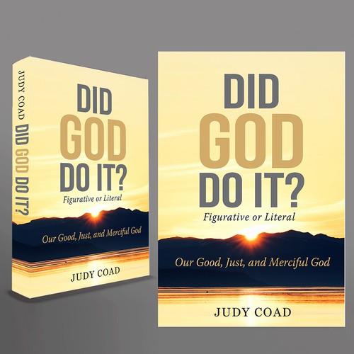 Design book cover and e-book cover  for book showing the goodness of God Design by dalim