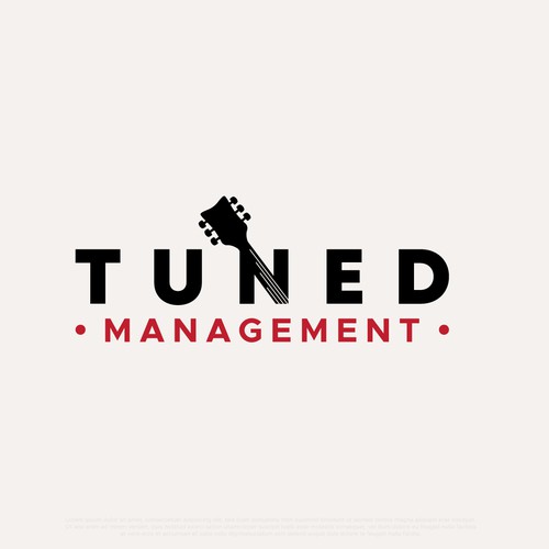 Logo for music management company working with hit making Americana Artists Design by Cengkeling