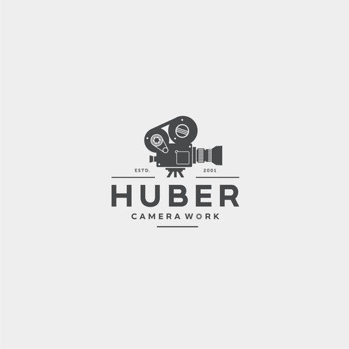 Camera rental company looking for clean, sharp, and scalable logo. Design by lumutart