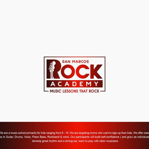 San Marcos Rock Academy Design by HK.designs