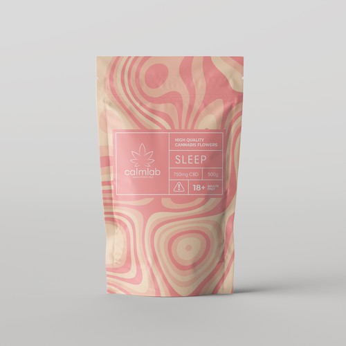 packaging for CBD flowers Design by EffieK