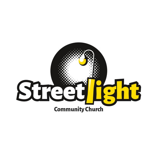 Young, Hip, Urban - Streetlight Community Church Logo-ontwerp door trumpdesign