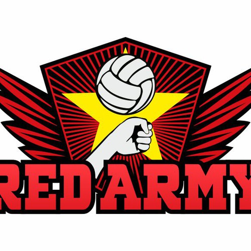 Create a cool, intense, captivating and intimidating logo for a Sports Team - RED ARMY Design by Mojo66