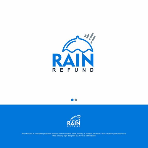 Designs Design Rain Refund logo Logo design contest