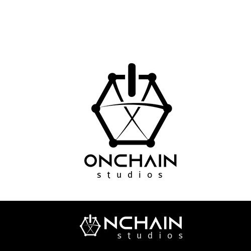 Logo for new Blockchain Gaming company Diseño de Yanet GR