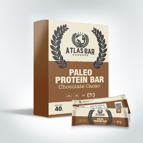 Protein Bar Needs Powerful New Packaging Design by dannymerrion