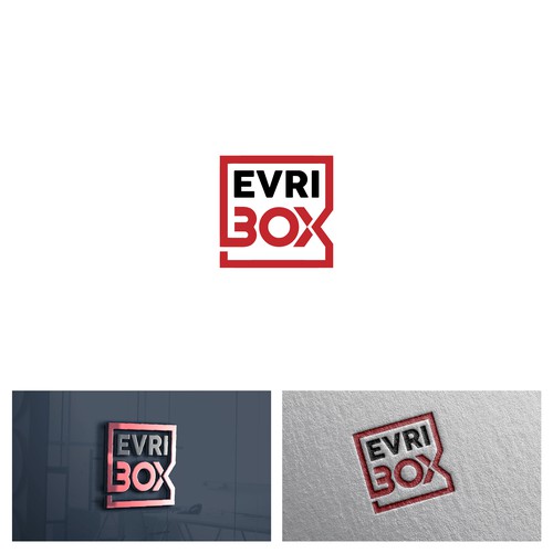 Subscription box logo for shipping and brand recognition Design by DREN DESIGN