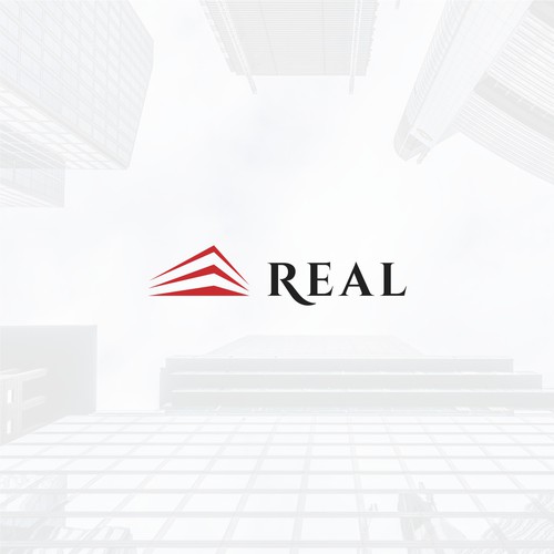 Logo for Real, project management consultancy in luxury real estate and construction Design by Ranu kamandanu