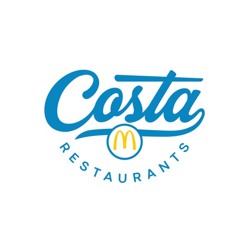 Logo for Costa Restaurants - McDonald's Design by rouf_art