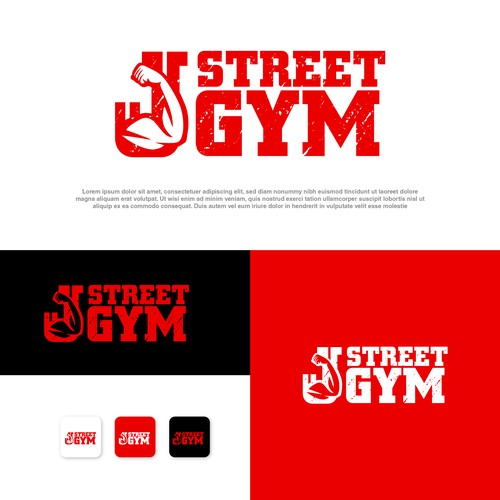 Create a Logo for a Badass/Old School Body Builder Gym! Design by Danielle Curtis