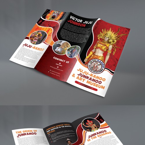 Creative attractive brochure design for Cultural Museum Design by idea@Dotcom