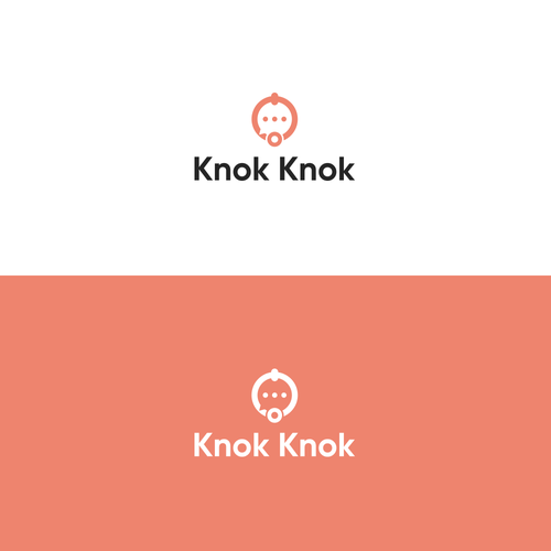 New Social Property Search App Logo NEEDED! Knok Knok Design by Reygie Selma