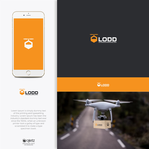 lodd - Design the modern logo of a drone delivery services venture Design by ojietz