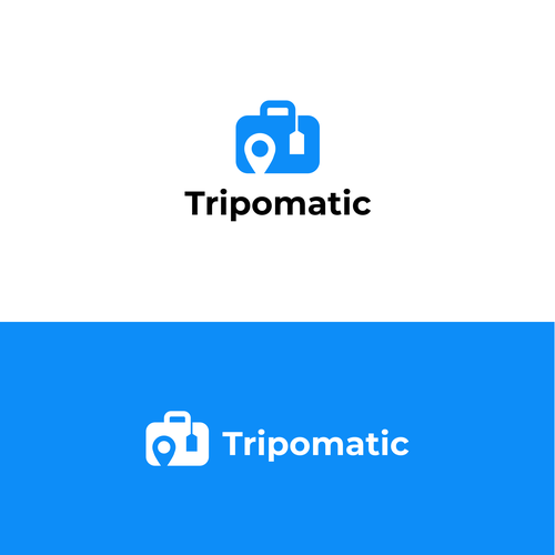 New logo for rebranding a trip planning app Design by #RDWN
