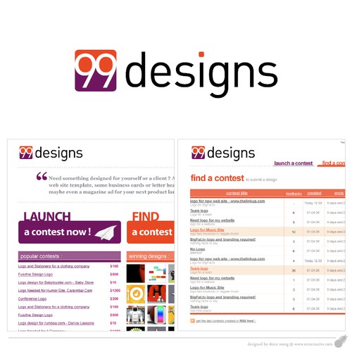 Logo for 99designs Design by Dendo
