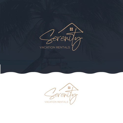 New Vacation home rentals logo for our Airbnb! Diseño de creativziner