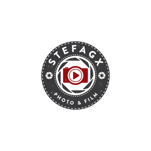 Photographer and filmmaker logo in modern style. Company is restructured and gets a new name Design by Arsart Design