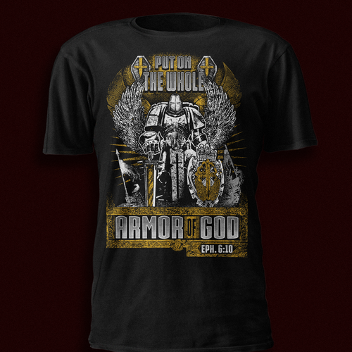 armor of god t shirt designs