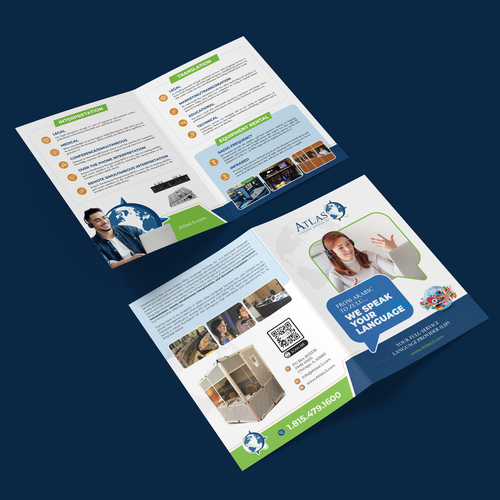 Creative minds needed!  Simple, clean look for company booklet! Design by vcreativecloud