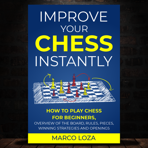 Awesome Chess Cover for Beginners Ontwerp door d.s.p.®