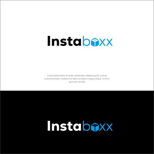 Instaboxx logo Design by Elesense