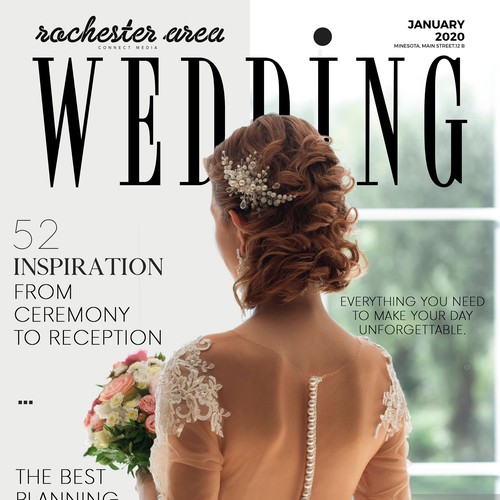 Wedding Magazine Cover Design réalisé par Max63