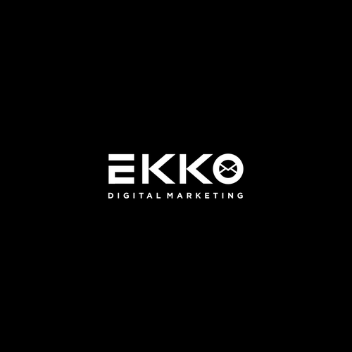 SIMPLE LOGO - ekko Letters then dm after Design by pitulastman