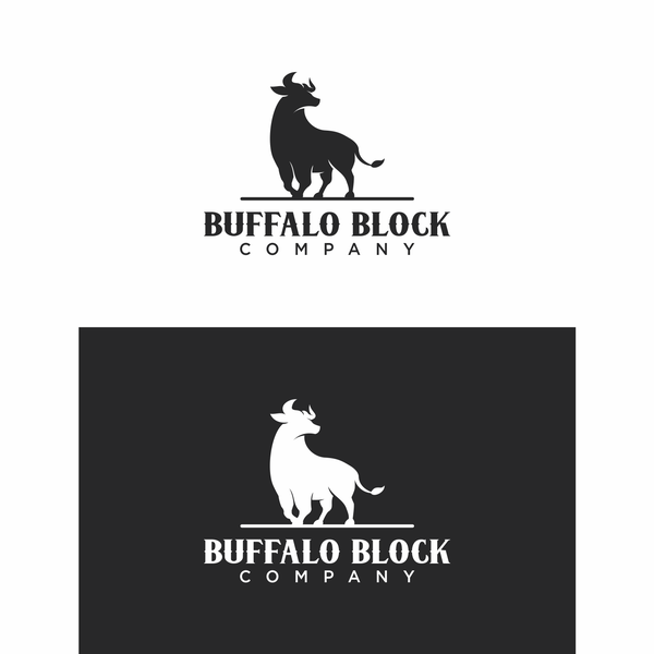 Design by khaira99™ titled "Buffalo Block Company"