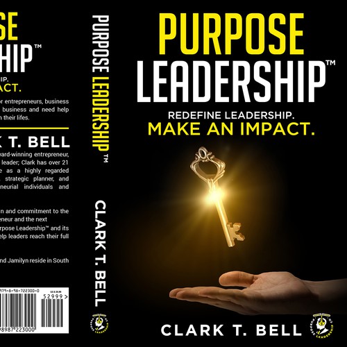 Purpose Leadership Book Cover Design by Bigpoints