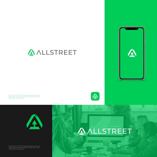 Iconic Logo for Stock Trading App Design by plyland