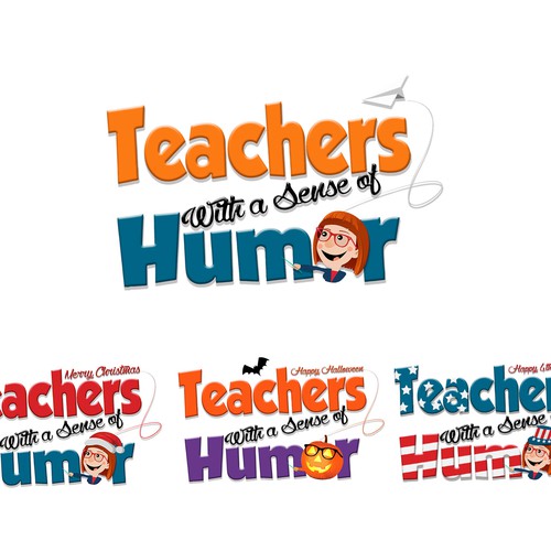Create a catchy design that captures the fun and humor of teaching! Design by Cchick STUDIO