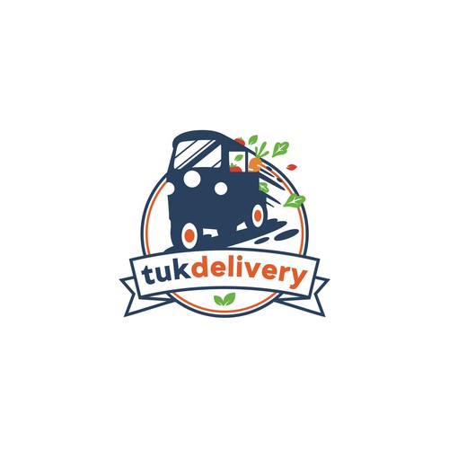 Delivery service for asian food and drinks (groceries) Design by naya89