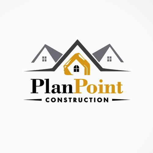 PlanPoint Construction Logo Needs A Remodel Design by delicreative